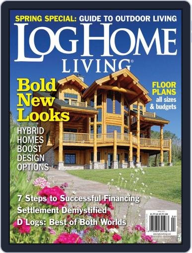 Log Home Living March 13th, 2013 Digital Back Issue Cover