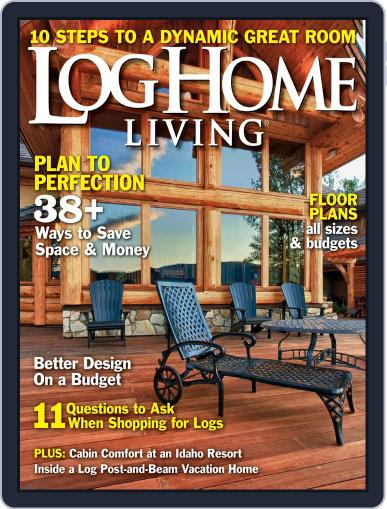 Log Home Living April 9th, 2013 Digital Back Issue Cover