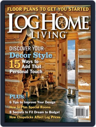 Log Home Living October 15th, 2013 Digital Back Issue Cover