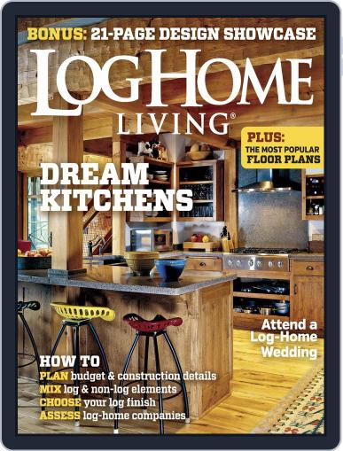 Log Home Living January 1st, 2015 Digital Back Issue Cover