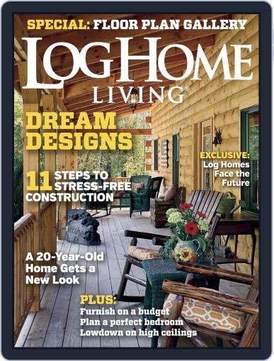 Log Home Living March 1st, 2015 Digital Back Issue Cover