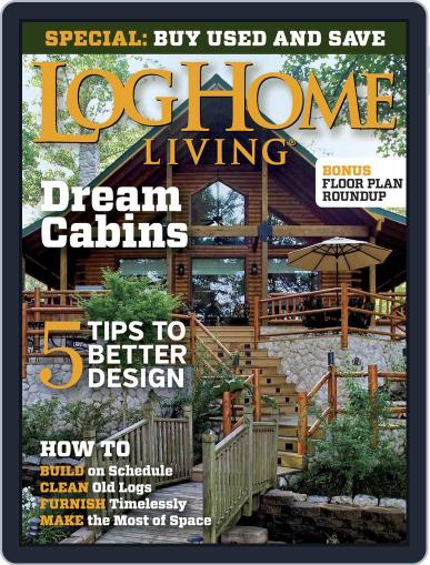 Log Home Living April 8th, 2015 Digital Back Issue Cover
