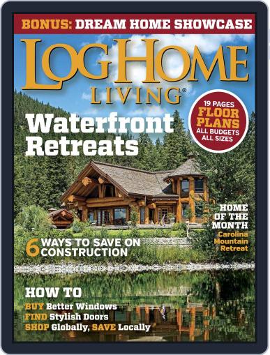 Log Home Living June 1st, 2015 Digital Back Issue Cover