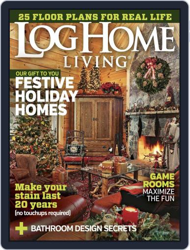Log Home Living November 1st, 2015 Digital Back Issue Cover