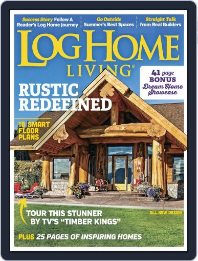 Log Home Living June 1st, 2016 Digital Back Issue Cover