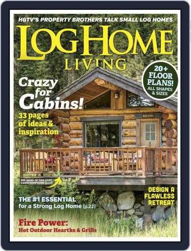 Log Home Living April 1st, 2017 Digital Back Issue Cover
