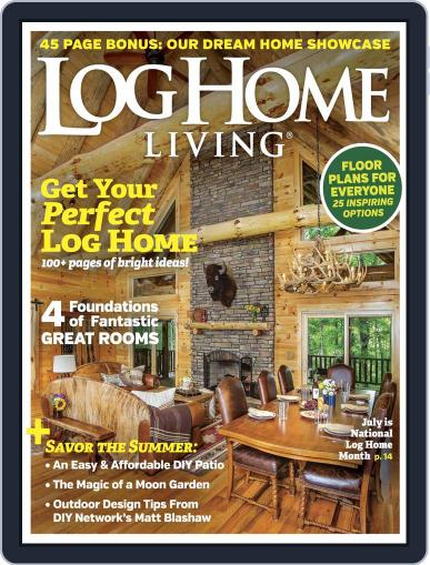 Log Home Living June 1st, 2017 Digital Back Issue Cover