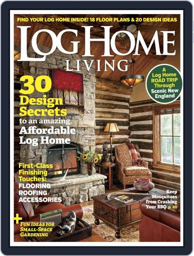 Log Home Living August 1st, 2017 Digital Back Issue Cover