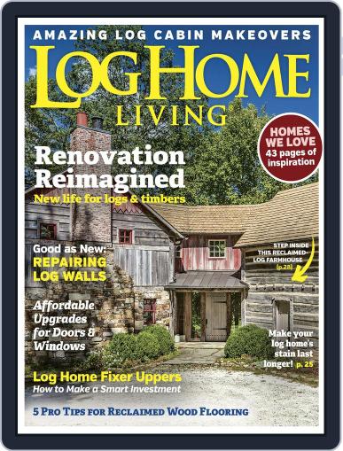 Log Home Living September 1st, 2017 Digital Back Issue Cover