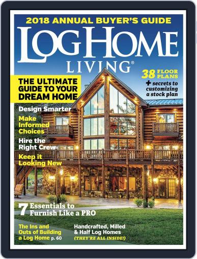 Log Home Living October 1st, 2017 Digital Back Issue Cover