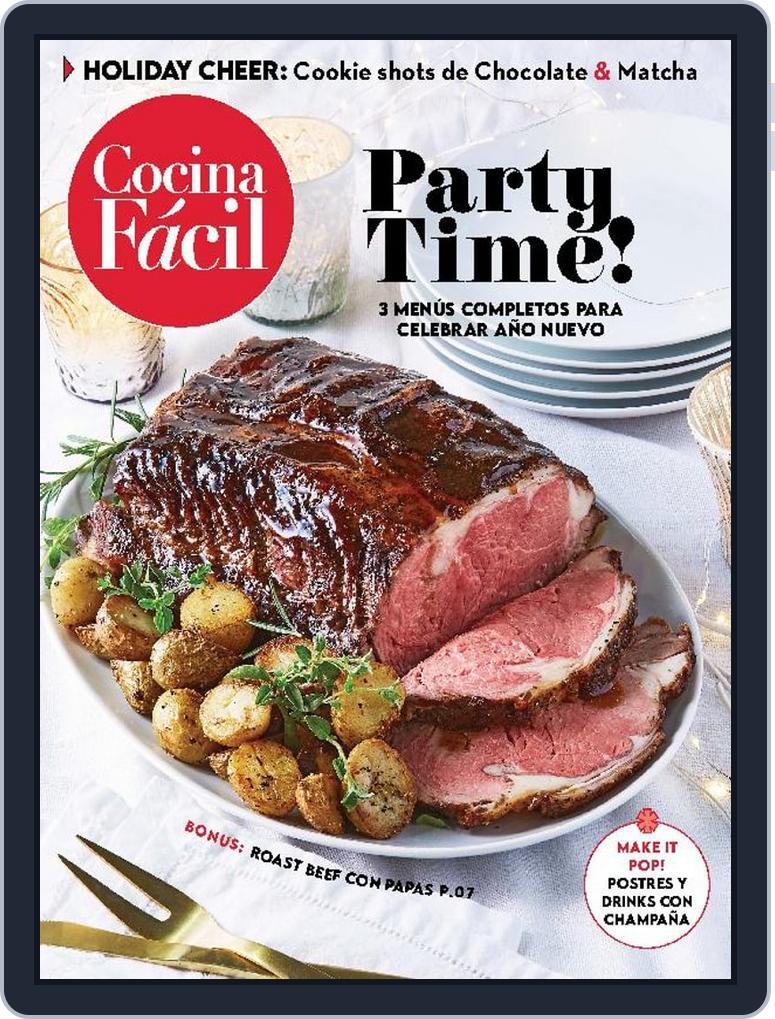 Cocina Fácil Mexico December 1st, 2023 Digital Back Issue Cover
