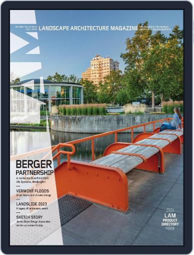 Landscape Architecture December 1st, 2023 Digital Back Issue Cover
