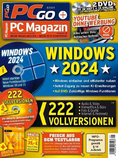 PC Magazin/PCgo November 23rd, 2023 Digital Back Issue Cover