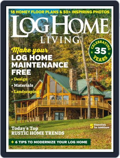 Log Home Living September 1st, 2018 Digital Back Issue Cover
