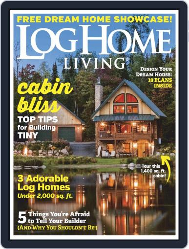 Log Home Living January 1st, 2019 Digital Back Issue Cover