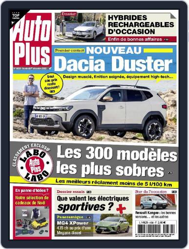 Auto Plus France December 1st, 2023 Digital Back Issue Cover