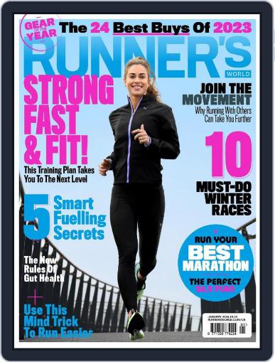 Runner's World UK January 1st, 2024 Digital Back Issue Cover