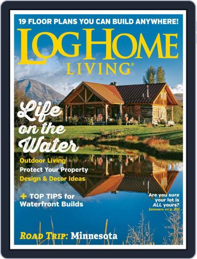 Log Home Living August 1st, 2019 Digital Back Issue Cover