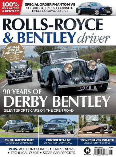 Rolls-Royce & Bentley Driver January 1st, 2024 Digital Back Issue Cover