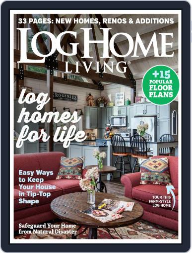 Log Home Living September 1st, 2019 Digital Back Issue Cover