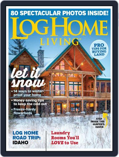 Log Home Living November 1st, 2019 Digital Back Issue Cover