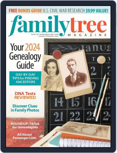 Family Tree January 1st, 2024 Digital Back Issue Cover