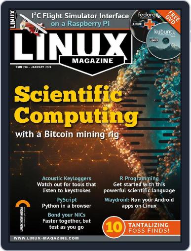 Linux January 1st, 2024 Digital Back Issue Cover