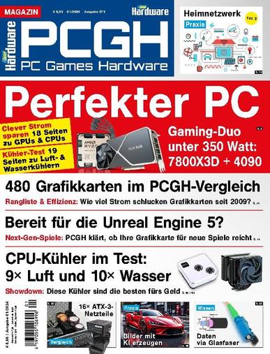 PC Games Hardware December 1st, 2023 Digital Back Issue Cover