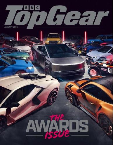 BBC Top Gear January 1st, 2024 Digital Back Issue Cover