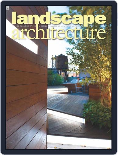 Landscape Architecture June 19th, 2009 Digital Back Issue Cover