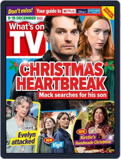 What's on TV December 9th, 2023 Digital Back Issue Cover