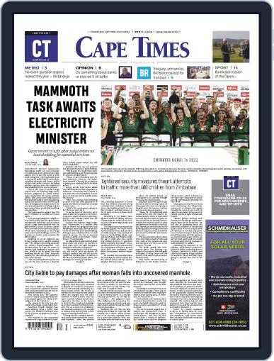 Cape Times December 4th, 2023 Digital Back Issue Cover