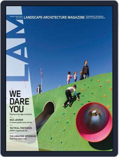 Landscape Architecture January 5th, 2015 Digital Back Issue Cover