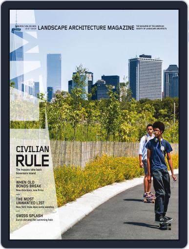 Landscape Architecture June 1st, 2015 Digital Back Issue Cover