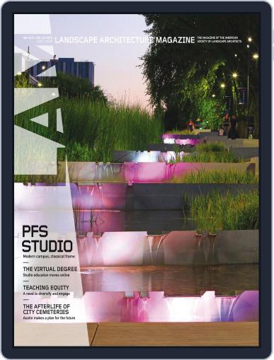 Landscape Architecture September 1st, 2015 Digital Back Issue Cover