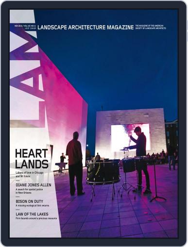 Landscape Architecture November 1st, 2015 Digital Back Issue Cover