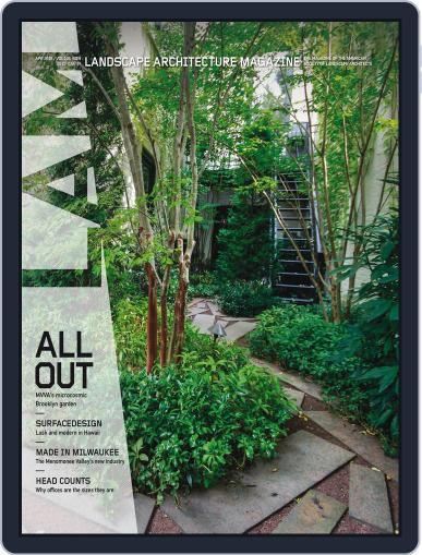 Landscape Architecture April 1st, 2016 Digital Back Issue Cover