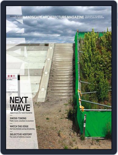 Landscape Architecture January 1st, 2018 Digital Back Issue Cover