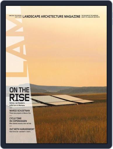 Landscape Architecture June 1st, 2018 Digital Back Issue Cover