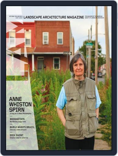 Landscape Architecture October 1st, 2018 Digital Back Issue Cover
