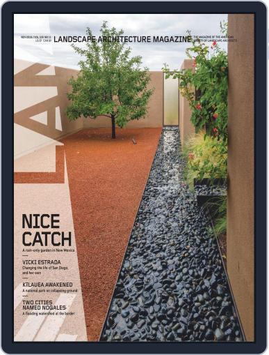 Landscape Architecture November 1st, 2019 Digital Back Issue Cover