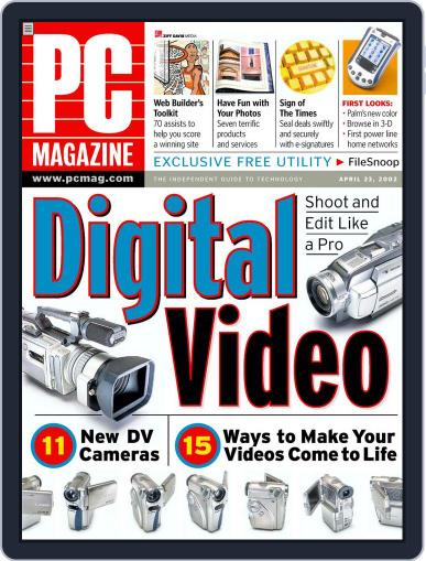 Pc April 10th, 2002 Digital Back Issue Cover
