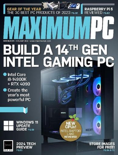 Maximum PC December 5th, 2023 Digital Back Issue Cover