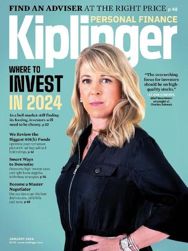 Kiplinger's Personal Finance January 1st, 2024 Digital Back Issue Cover