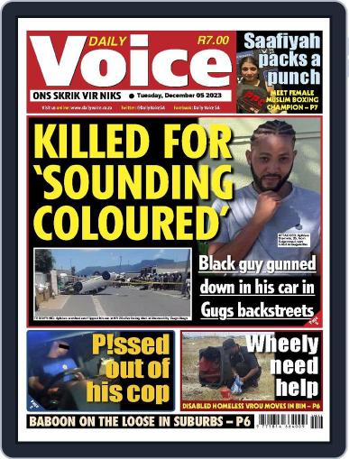 Daily Voice December 5th, 2023 Digital Back Issue Cover
