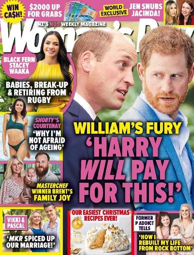 Woman's Day Magazine NZ December 4th, 2023 Digital Back Issue Cover