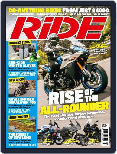 RiDE United Kingdom January 1st, 2024 Digital Back Issue Cover