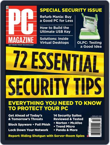 Pc January 11th, 2008 Digital Back Issue Cover