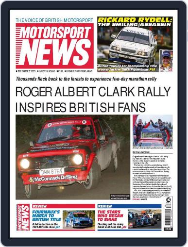 Motorsport News December 7th, 2023 Digital Back Issue Cover