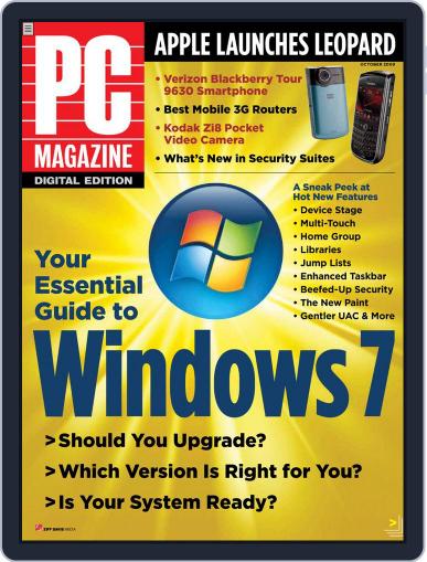 Pc September 28th, 2009 Digital Back Issue Cover